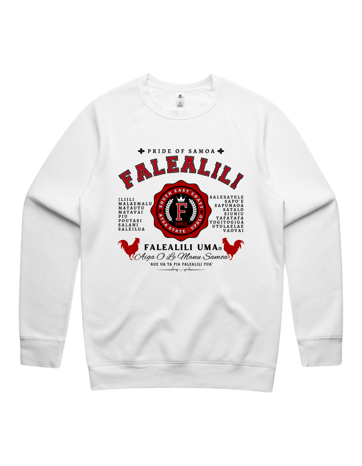 Falealili Crewneck 5100 - AS Colour